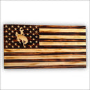 Charred Wyoming Flag