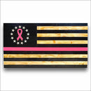Betsy Ross Breast Cancer Awareness Flag