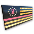 Betsy Ross Breast Cancer Awareness Flag