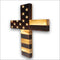 Charred Wooden Cross