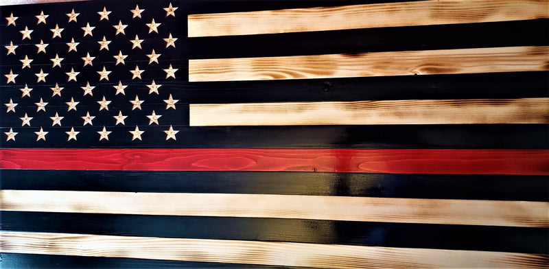 Thin Red Line Flag