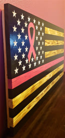 Breast Cancer Awareness Flag