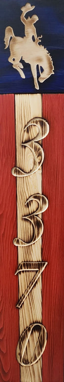 Wyoming Address Sign