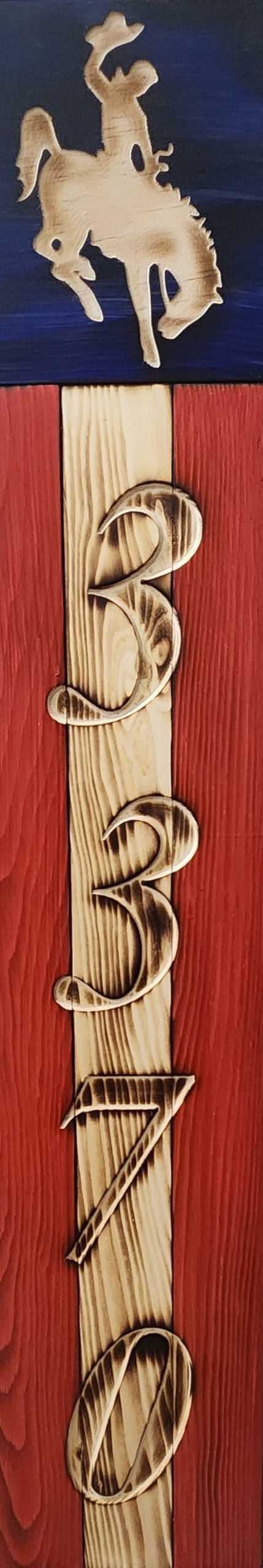 Wyoming Address Sign