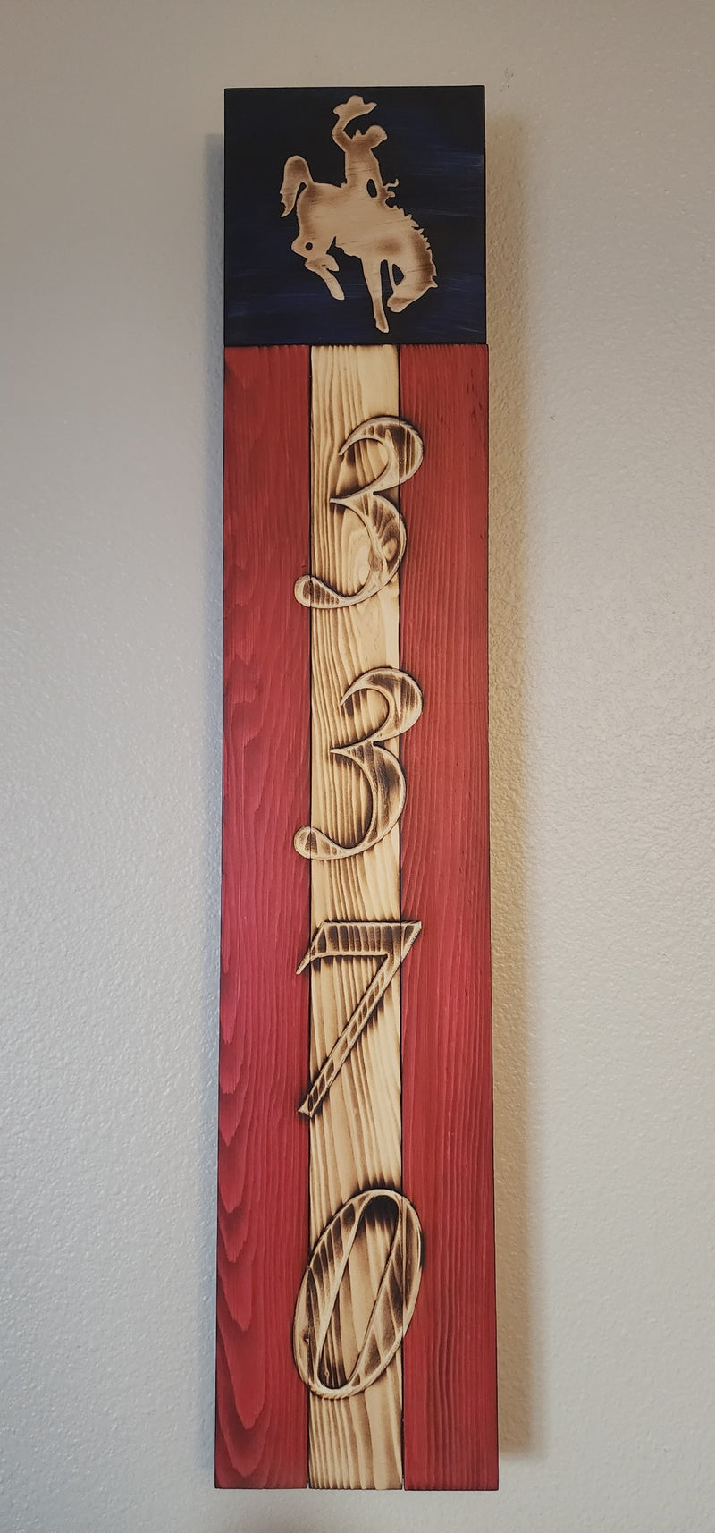 Wyoming Address Sign