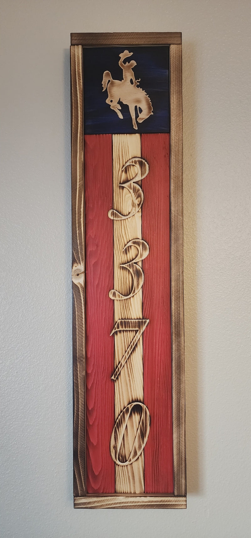 Wyoming Address Sign